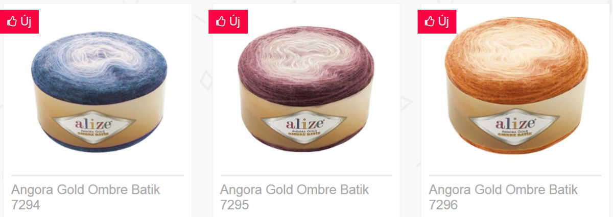 Álomfonalak - Angora Gold Ombre Batik - Alize